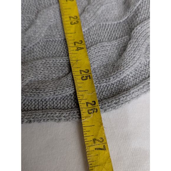 Vtge So knitted vest wmns Sz M Cotton blend meas Bust 35-36"C Back 26"EUC open - Picture 8 of 9